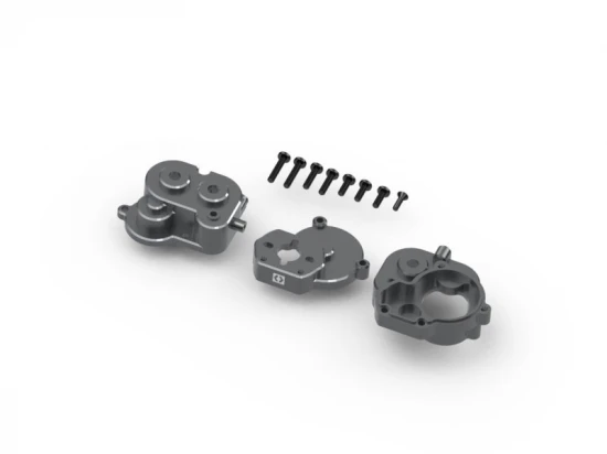 Aluminium Center Gear Box Set (Gunmetal)