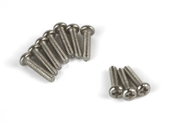 Button Head Screw M1.4x6mm (Silver/10pcs)