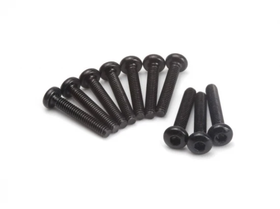 Button Head Screw M2x12mm (Hex Socket/10pcs)