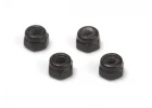 Lock Nut M2 (Black/4pcs)