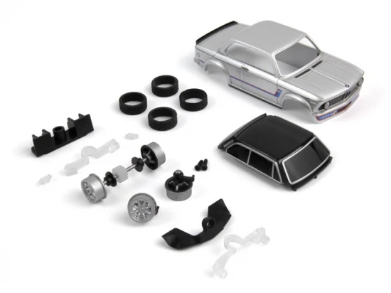 nano-TTR BMW 2002 Turbo - Silver - Painted Body