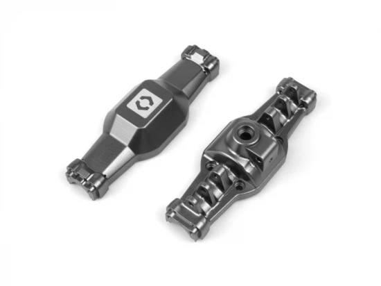 Aluminium Axle Housing Set (Gunmetal/1pc)