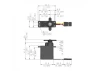 Hitec D71MH Ultra Micro Digital Brushed Motor 12.5g 4.1kg/0.13s 6.0 - 7.4v
