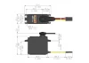 Hitec D645MW Wide Voltage Super Torque Servo