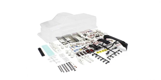 Clear Body Shell Set Kyosho USA-1 1:8 Monster Truck