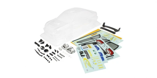 Kyosho Body shell set 1:10 Fazer Rally FZ02R Subaru IMPREZA WRC2002 - Clear