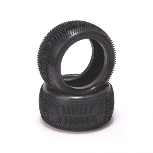Schumacher Azami 1:10 Rear Buggy Tyres - Yellow (2)