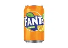 Soft Drinks - Fanta Orange Zero Can