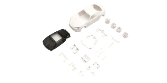 Bodyshell Toyota 86 Kyosho Mini-Z + 4WD Rims (White Body)