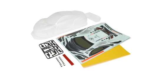 Clear Body Shell Acura NSX 1:10 LW Kyosho (PureTen 200mm)