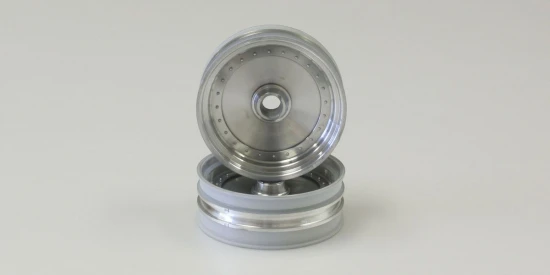 Kyosho Scorpion 2014 Satin Chromed Front Wheel 2.0 inches (2)
