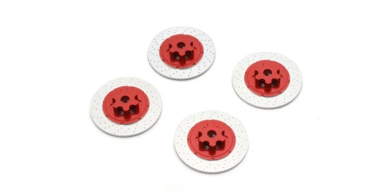 Kyosho Fazer FZD2 Aluminium Wheel Hub (Brake Discs) (4)