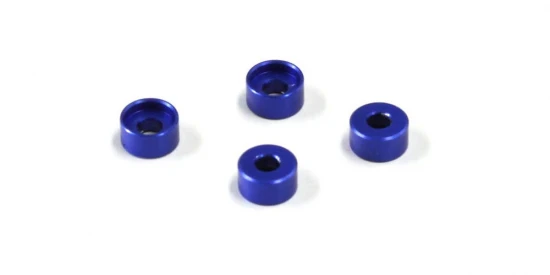 Kyosho Mini-Z MR03 Aluminium Collar for MZW418 (4) 2.5mm/Blue