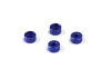 Kyosho Mini-Z MR03 Aluminium Collar for MZW418 (4) 2.5mm/Blue