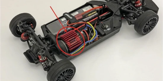 Kyosho Fazer FZ02 Aluminium Motor Heatsink