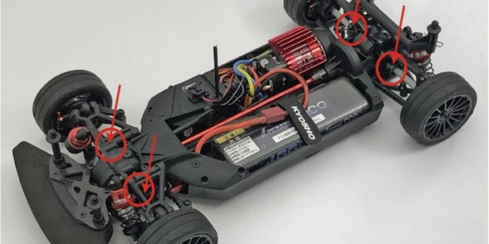 Kyosho Fazer FZ02 HD Differential Shaft (2)