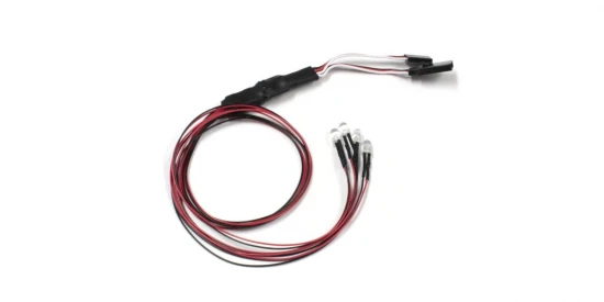 Kyosho LED Light Unit (Diam=5/L=400/Clear/4 Bulbs)
