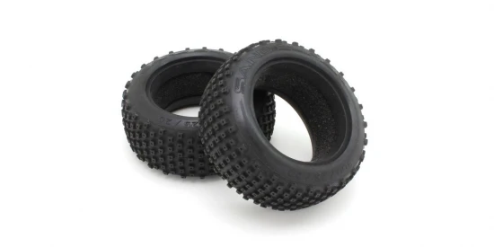 Kyosho Turbo Optima Front Hard Tires 50x83x30mm (2) - Block type