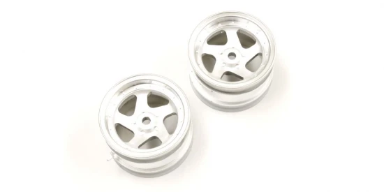 Kyosho Optima Wheel 5 Spokes 1.7 inches Satin Chromed (2)