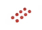 Kyosho Mini-Z M2 Nyloc Aluminium Wheel Nut (8) Red