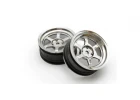 Kyosho 1:10 Fazer FZD2 Rays TE37V Wheel Offset 5mm (2) Plated