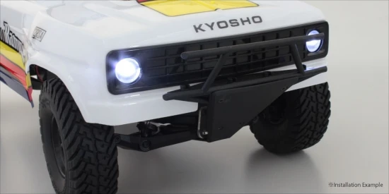 Kyosho LED Light Unit (Diam=5/L=400/Clear/2 Bulbs)