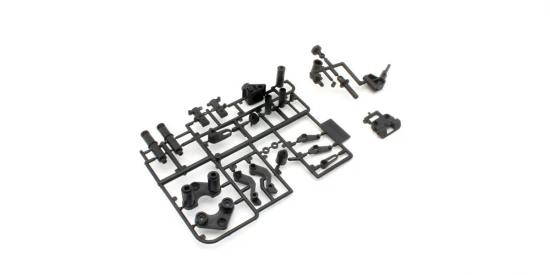 Kyosho Hanging-On Racer Steering Head Set (YZR500/Black)
