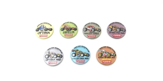 Kyosho Vintage 4WD Buggy Badge (7pcs)