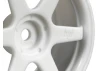HPI TE37 Wheels 26mm White (0mm Offset)