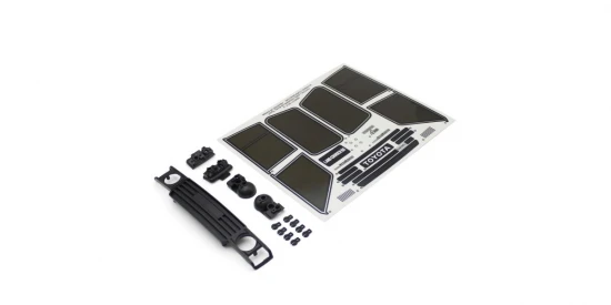 Kyosho KC10 Toyota Land-Cruiser 60 Body Type 1 Black Grille Set