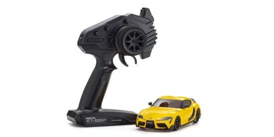 Kyosho Mini-Z MR04 RWD Toyota GR Supra TRD Aero Light Yellow (N-MM2)