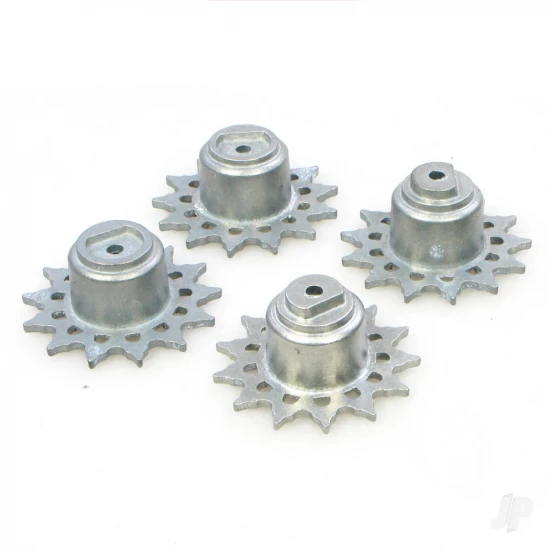 Heng Long Snow Leopard Metal Drive Wheels (Pair)