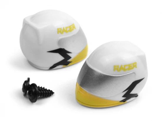 Driver Helmet (Yellow/2pcs)