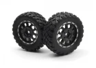 Assembled Wheel & Tyre Set (2pcs)