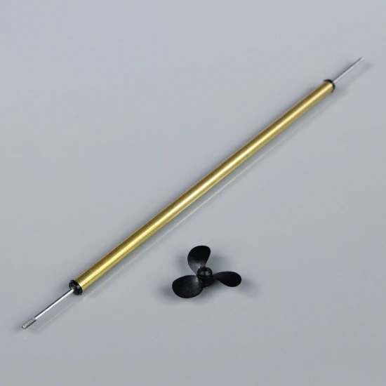 JP 15cm (6in) M2 Boat Propeller Shaft (Brass) with 30mm Prop