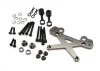 HD Front Aluminium Shock Mount 7075 Gunmetal (Baja Series)