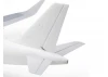 E Flite Airbus A320neo Twin 64mm EDF - BNF Basic - White
