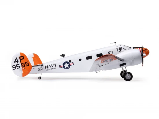 E Flite Beechcraft D18/RC-45J 1.5m - BNF Basic AS3X