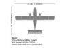 E Flite DHC-6 Twin Otter 1.4m - BNF Basic