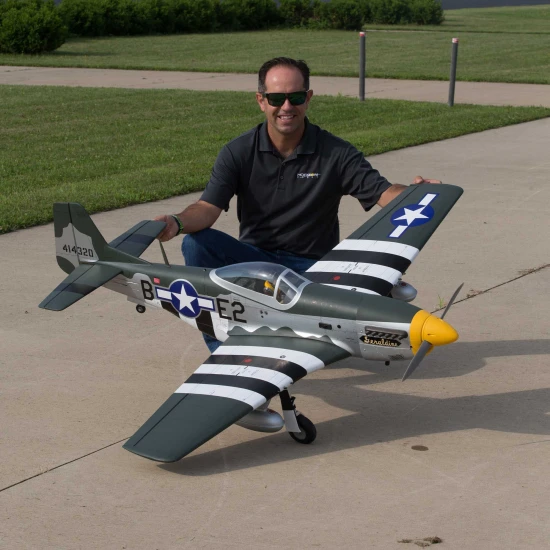 Hangar 9 P-51D Mustang 20cc ARF