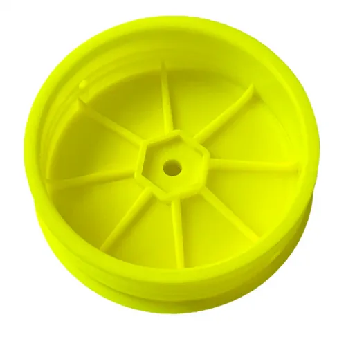 ABM 1:10 Buggy 2WD Front Wheels - Yellow (2)