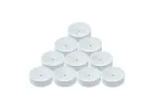 ABM 1:10 Buggy 2WD Front Wheels - White (10)