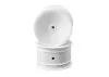 ABM 1:10 Buggy Rear Wheels - White (10)