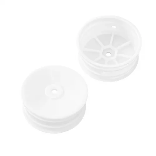 ABM 1:10 Buggy 4WD Front Wheels - White (10)