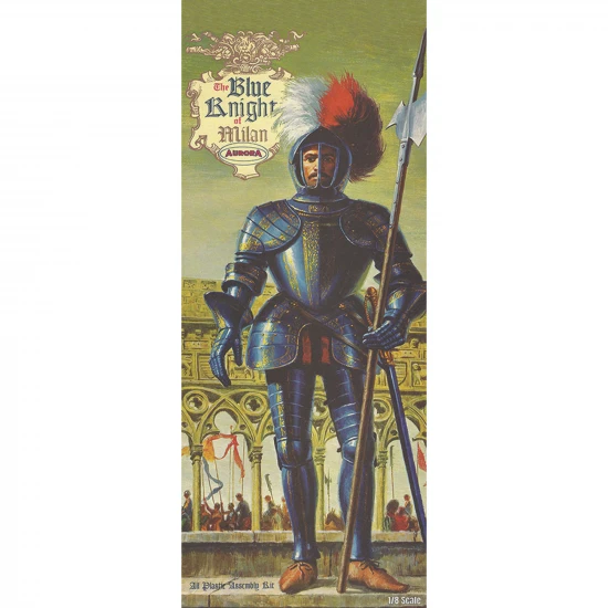 Atlantis Models Blue Knight of Milan 1:8 Atlantis Aurora