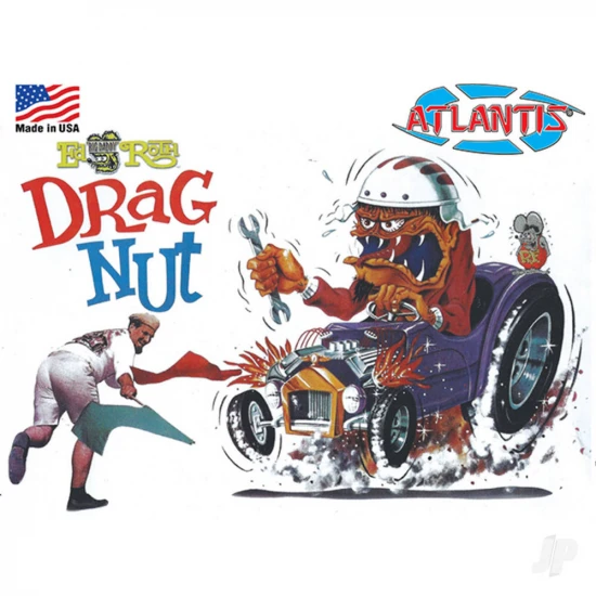 Atlantis Models Ed Big Daddy Roth Drag Nut Model Kit