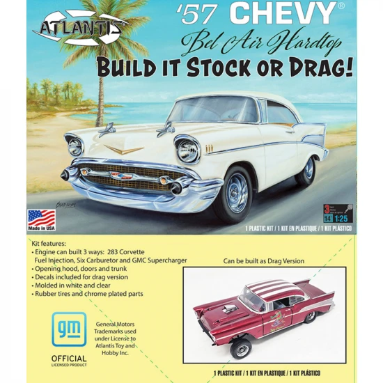 Atlantis Models 1:25 1957 Chevy Bel Air