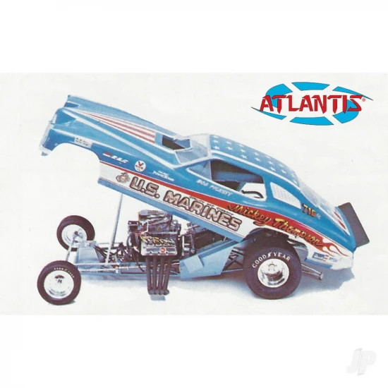Atlantis Models Mickey Thompson Marines Funny Car 1:16