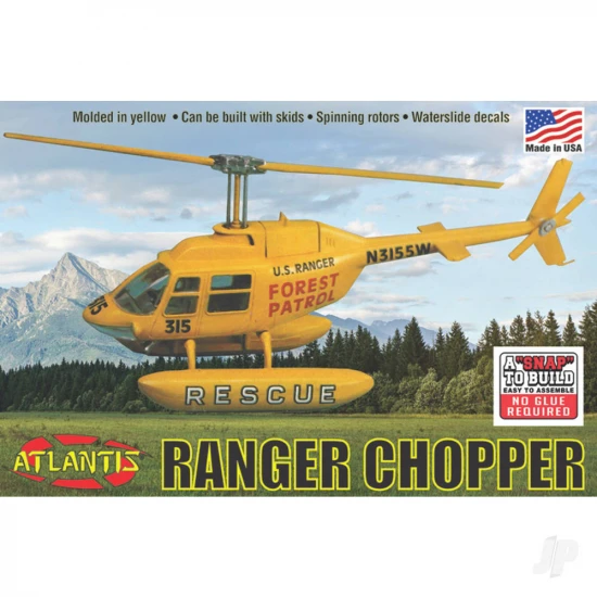 Atlantis Models Forest Chopper Rescue 1:72