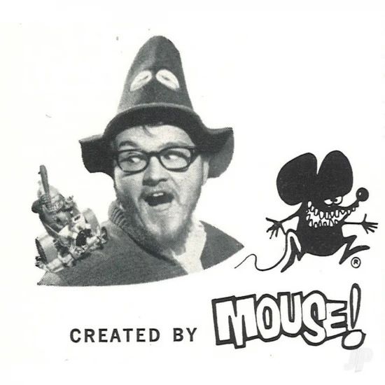 Atlantis Models Fred Flypogger as Superfuzz Stanley Mouse